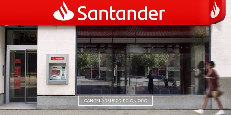 Como dar de baja Cuenta Santander